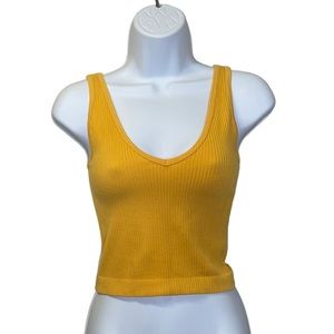Free People Solid Ribbed Brami Tank Top size XS NWT